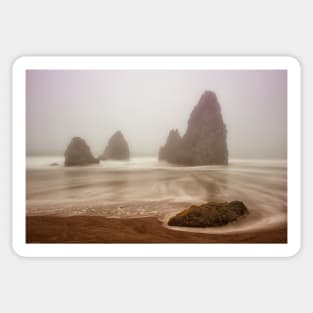 Fogged Out at Rodeo Beach Sticker